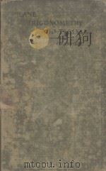 PLANE TRIGONOMETRY AND FOUR-PLACE TABLES OF LOGARITHMS（1920 PDF版）