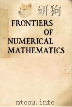 FRONTIERS OF NUMERICAL MATHEMATICS（1960 PDF版）