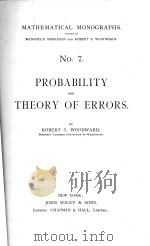 MATHEMATICAL MONOGRAPHS NO. 7（1896 PDF版）