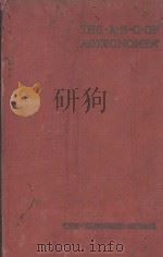 THE ABC OF ASTRONOMY PDF电子版封面 JAY L.B. TAYLOR