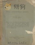 MEMOIRS OF THE ROYAL ASTRONOMICAL SOCIETY VOL LIX-PART II（1908 PDF版）