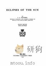 ECLIPSES OF THE SUN（1924 PDF版）