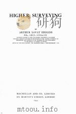 HIGHER SURVEYING（1944 PDF版）