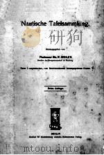 NAUTISCHE TAFELSAMMLUNG PDF电子版封面 F. BOLTE