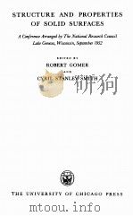 STRUCTURE AND PROPERTIES OF SOLID SURFACES（1952 PDF版）