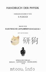 HANDBUCH DER PHYSIK BAND XIX（1956 PDF版）