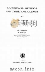 DIMENSIONAL METHODS AND THEIR APPLICATIONS（1953 PDF版）