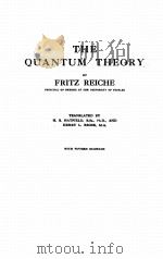 THE QUANTUM THEORY（ PDF版）