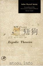 RENDICONTI DELLA SCUOLA INTERNAZIONALE DI FISICA 《ENRICO FERMI》 XIV CORSO:TEORIE ERGODICHE 1961 PDF电子版封面