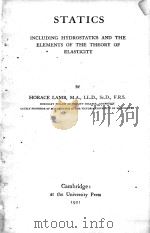 STATICS（1921 PDF版）
