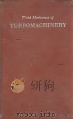 FLUID MECHANICS OF TURBOMACHINERY FIRST EDITION 1951 PDF电子版封面 GEORGE F. WISLICENUS