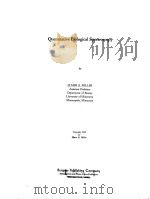 QUANTITATIVE BIOLOGICAL SPECTROSCOPY（1939 PDF版）