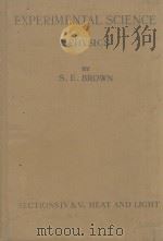 EXPERIMENTAL SCIENCE I. PHYSICS（1932 PDF版）