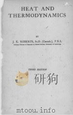 HEAT AND THERMODYNAMICS THIRD EDITION（ PDF版）