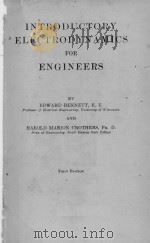 INTRODUCTORY ELECTRODYNAMICS FOR ENGINEERS FIRST EDITION PDF电子版封面