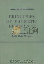 PRINCIPLES OF MAGNETIC RESONANCE（1963 PDF版）