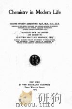 CHEMISTRY IN MCDERN LIFE（1925 PDF版）