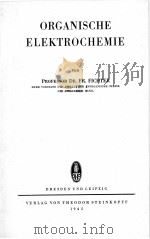 ORGANISCHE ELEKTROCHEMIE（1942 PDF版）