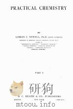 PRACTICAL CHEMISTRY（1922 PDF版）