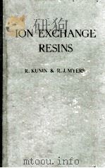 ION EXCHANGE RESINS（ PDF版）