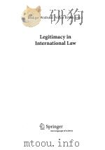 LEGITIMACY IN INTERNATIONAL LAW PDF电子版封面 9783540777632