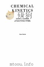 CHEMICAL KINETICS FIRST EDITION（1950 PDF版）