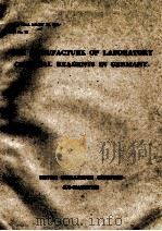 THE MANUFACTURE OF LABORATORY CHEMICAL REAGENTS IN GERMANY（ PDF版）