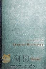HANDBOOK OF CHEMICAL MICROSCOPY VOLUME I（1938 PDF版）