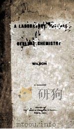 A LABORATORY MANUAL OF GENERAL CHEMISTRY（ PDF版）