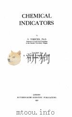 CHEMICAL INDICATORS（1951 PDF版）