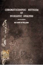 CHROMATOGRAPHIC METHODS OF INORGANIC ANALYSIS（1953 PDF版）