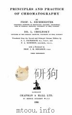 PRINCIPLES AND PRACTICE OF CHROMATOGRAPHY（1950 PDF版）