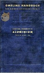 GMELINS HANDBUCH DER ANORGANISCHEN CHEMIE ALUMINIUM TEIL A-LIEFERUNG 3 SYSTEM-NUMMER 35（1936 PDF版）
