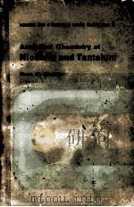 ANALYTICAL CHEMISTRY OF NIOBIUM AND TANTALUM（1964 PDF版）