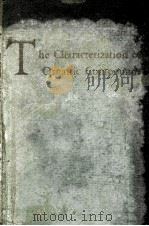THE CHARACTERIZATION OF ORGANIC COMPOUNDS（1947 PDF版）