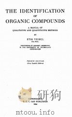 THE IDENTIFICATION OF ORGANIC COMPOUNDS FOURTH EDITION（1954 PDF版）