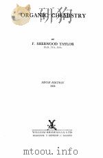 ORGANIC CHEMISTRY FIFTH EDITION（1923 PDF版）