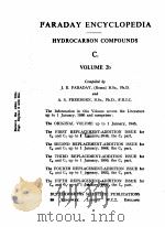 FARADAY ENCYCLOPEDIA HYDROCARBON COMPOUNDS C7 VOLUME 2B（1960 PDF版）