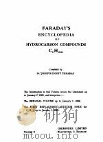 FARADAY ENCYCLOPEDIA HYDROCARBON COMPOUNDS C11H18-24 VOLUME 9 1949 PDF电子版封面