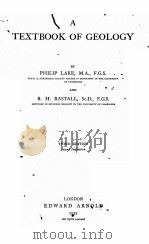 A TEXTBOOK OF GEOLOGY THIRD EDITION（1922 PDF版）