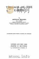 THE AGE OF THE EARTH（1913 PDF版）