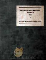 DEFICIENCIES IN HYDROLOGIC RESEARCH（1940 PDF版）