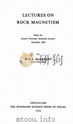 LECTURES ON ROCK MAGNETISM（1956 PDF版）