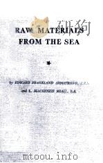 RAW MATERIALS FROM THE SEA（ PDF版）
