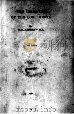 THE CLIMATES OF THE CONTINENTS THIRD EDITION（1937 PDF版）