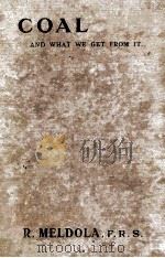 COAL AND WHAT WE GET FROM IT（1921 PDF版）