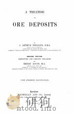 A TREATISE ON ORE DEPOSITS SECOND EDITION（1896 PDF版）
