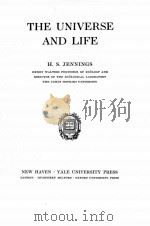 THE UNIVERSE AND LIFE（1933 PDF版）