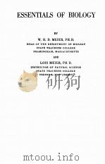 ESSENTIALS OF BIOLOGY（ PDF版）