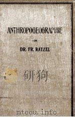 ANTHROPOGEOGRAPHIE ERSTER TEIL（1921 PDF版）